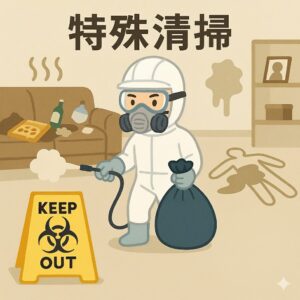 【札幌エリア】急増する特殊清掃、その背景とは？