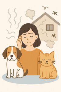 多頭飼育の犬猫による悪臭問題──根本から解決するために